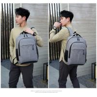 Mochila Impermeable Para Hombres Ultra Ligera Con Capacidad Para Portátil De 15.6 Pulgadas Estilo Clásico Bolsa De Espalda Para Libros Y Uso Diario - details 22