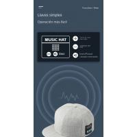 Gorra extraíble con altavoz Bluetooth, micrófono integrado en gorra de béisbol, sombreado, escucha música, contestador de teléfo - details 4