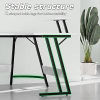 Mesa de Juego en Forma de L 130x130cm Soporte para Monitor Soporte para Auriculares - details 28