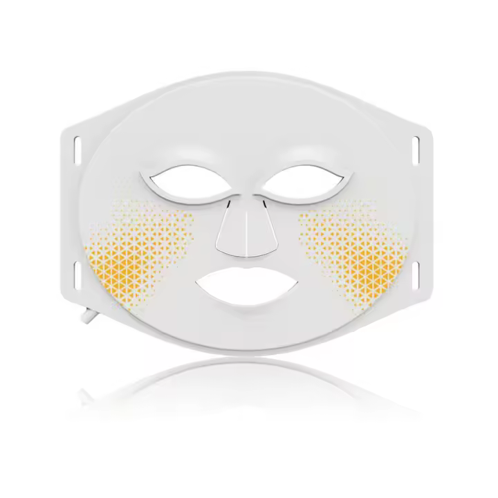 Vancostar-mascarilla LED para terapia de luz infrarroja, cuidado Facial, silicona, 3 colores, cuidado de la piel - 1