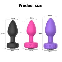 Vibrador Anal para hombres, tapón Anal, masajeador portátil, consolador con Control remoto inalámbrico, vibración sexual para juguetes para adultos masculinos - details 5