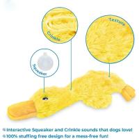 Juguete de Peluche de Pato Amarillo Juguete Interactivo para Entrenamiento de Mascotas - details 3