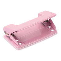 Perforadora Manual de Doble Agujero Portátil para Oficina 1/4" Estapler y Perforadora de Hojas para Scrapbooking y Diarios - details 2