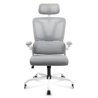 Silla Gaming con Masajeador, Silla Gamer con Reposapiés Reposacabeza, Ergonómica, Cojín Lumbar de Masaje (Azul) - details 8