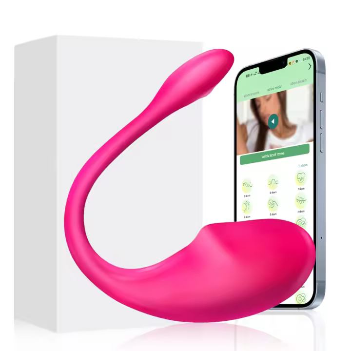 Estimulador de Placer Huevo Vibrante Inalámbrico Control Remoto APP Masajeador de G-spot y Vagina - 1