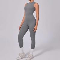 Conjunto de gimnasio de una pieza, ropa de yoga, traje deportivo, pellets Fiess, trajes de entrenamiento elásticos para mujer - details 33