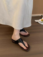 Chanclas de pinza francesas, ropa exterior de mujer 2025, nueva moda versátil estilo de hadas con falda, zapatillas de playa - details 8