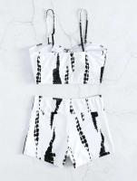 Bikinis con cordón frontal, cintura alta para mujer, bañadores de mujer, bañador para nadar, ropa de playa 2025 - details 15