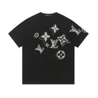Las mejores camisas casuales básicas de moda de verano, camisetas holgadas de algodón puro para hombres y nuevas camisas de manga corta para parejas con estampados de logotipos en la parte delantera. - details 0
