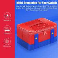 Bolsa de transporte portátil para consola, estuche de viaje, soportes para Gamecard, bolsa de almacenamiento para NS - details 1