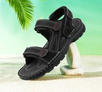 Sandalias deportivas para hombre, correas ajustables, sandalias de senderismo para interiores y exteriores, sandalias informales con punta abierta para caminar, zapatos de agua para playa de verano - details 3
