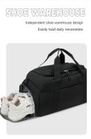 Bolsa de equipaje seca y húmeda separada con compartimento para zapatos independiente, bolso de lona de viaje, entrenamiento, Fitness, deportes, gimnasio, bolsa de Yoga - details 19