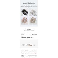 2025 Decoraciones de cuentas de perlas hechas a mano para mujer: zapatos de verano usables con tiras elásticas para uso diario y festivo - details 1