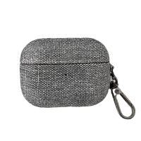 Funda protectora vaquera con patrón de tela para auriculares AirPodsPro2, 2022, 2023, hebilla de cinturón de PU - details 7