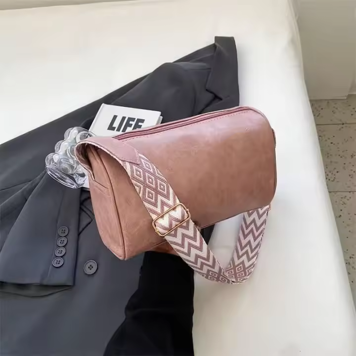 Bolso de mensajero de almohada pequeño Vintage de cuero PU de alta calidad para mujer - 1