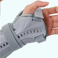 Correa fija de muñeca de doble cara, férula gruesa, Protector de férula de muñeca transpirable, ajustable y estable - details 11