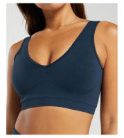 Sujetador deportivo sin costuras para mujer, ropa interior de licra, elástica, transpirable, mejora el pecho, para el día a día, novedad - details 4