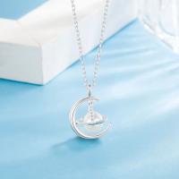 Szjinao-collar con colgante de perlas de la Tierra y la Luna, Plata de Ley 925 auténtica de agua dulce, joyería de diseñador de lujo, regalo de alta calidad para niña - details 1