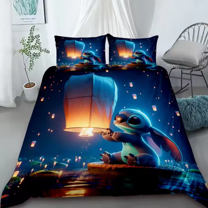 Funda de Edredón de Dibujos Animados Cómoda Decoración de Dormitorio para Niños - 1