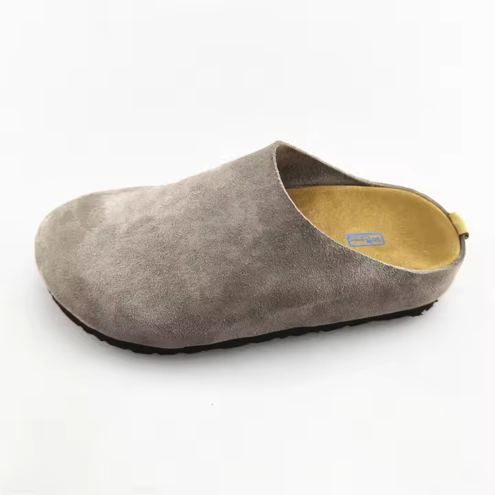 Zapatillas de cuero para hombre y mujer, suela suave antideslizante, bolsa en la cabeza, zapatillas geniales - 1