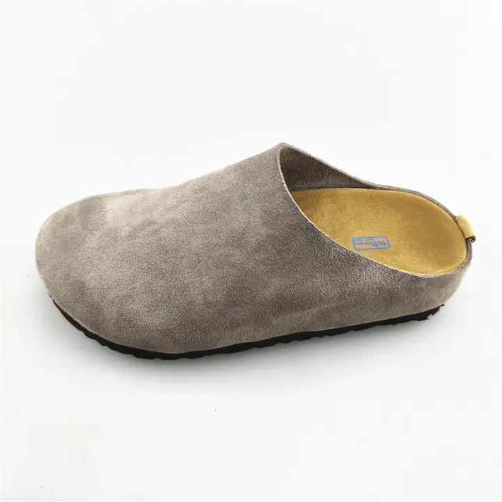 Zapatillas de cuero para hombre y mujer, suela suave antideslizante, bolsa en la cabeza, zapatillas geniales - 1