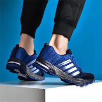 Zapatillas de correr transpirables para hombre y mujer, zapatos deportivos ligeros para exteriores, calzado de entrenamiento atlético cómodo - details 6