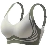 Sujetador Inalámbrico De Push-up Para Mujer Soporte Suave Ajustable Antigravedad Sin Costuras Levantador De Pecho Bra De Nylon Diverso Tamaños Colores - details 5