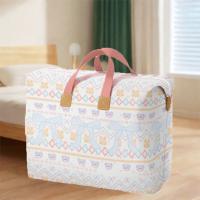 Bolsa de almacenamiento de edredón de tela no tejida, bolsa de almacenamiento de equipaje de gran capacidad con dibujos animados, ahorro de espacio, a prueba de humedad - details 4
