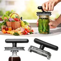 Abrebotellas antideslizante ajustable, fácil giro, negro, accesorios de cocina multifuncionales para el hogar - details 0