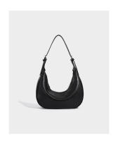 Bolso vintage para las axilas, bolso de media luna para principiantes, bolso de mensajero para el hombro del viajero. - details 14
