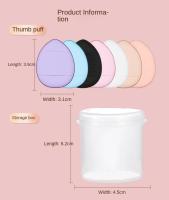 10 Uds Mini dedo para cojín de aire esponja correctora BB crema aplicador cosmético herramientas de maquillaje - details 13