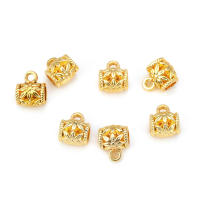 Collares de latón de Color dorado de 18K, pulseras, dijes, conectores, colgantes, cierres, cuentas, conector, suministros para fabricación de joyas, accesorios Diy- - details 27