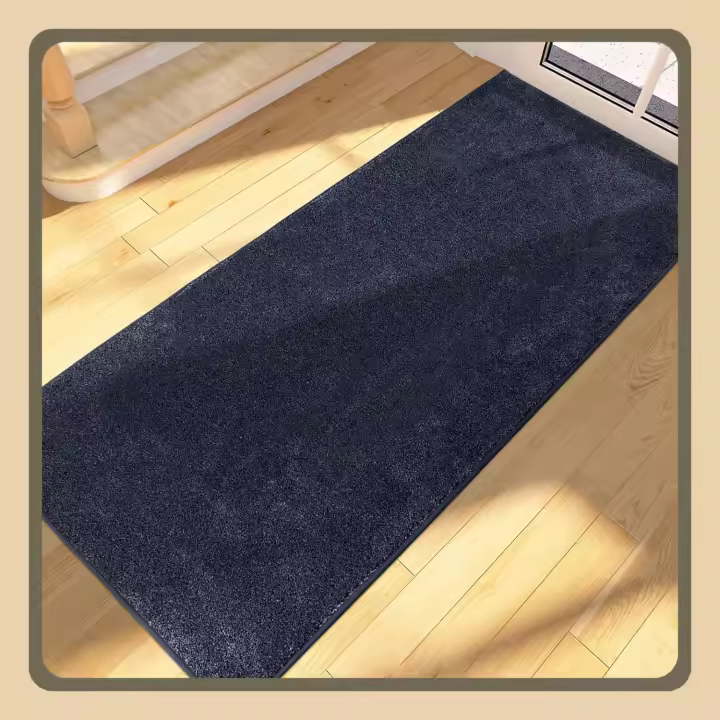 Felpudo Entrada Casa Larga 60 x 150 cm, Alfombra Antideslizante y Lavable en Lavadora, Alfombra Atrapapolvo Absorbentes para Perro, Entrada, Puerta, Pasillo, Cocina - 1