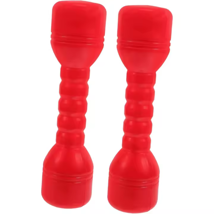 Mancuernas de entrenamiento de fuerza, pesas de mano ajustables para ejercicio, equipo de gimnasio, juguetes escolares, 2 piezas - 1