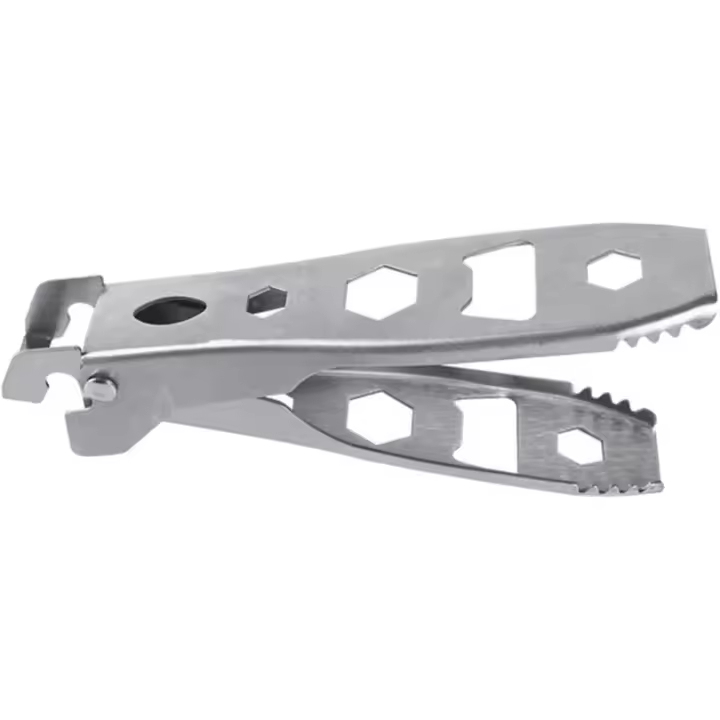 Clip para olla multifuncional, práctico Clip para olla, práctico pinzas para barbacoa, pinzas para barbacoa para acampar, pinzas para olla ergonómica, elevador de ollas, pinza para olla resistente al desgaste para barbacoa al aire libre - 1