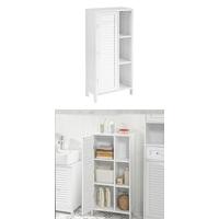 Carro Utilitario con 2 Estantes y 2 Bandejas Mueble Auxiliar de Ruedas para Baño, Cocina - details 11