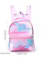 Mochila informal de gran capacidad con bordado simple e impresión, mochila escolar de viaje al aire libre transfronterizo - details 15