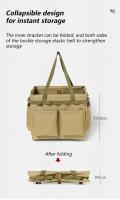 Bolsas De Almacenamiento Para Camping Y Exteriores Grandes Capacidad Impermeables Organizador De Herramientas Plegables Con Manijas - details 4