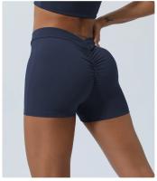 Pantalones cortos deportivos para mujeres con cintura cruzada y levantamiento de glúteos ideal para yoga y fitness tipo Triad Pantalones de gimnasio para correr al aire libre material de nylon temporada aplicable de primavera hasta verano - details 16