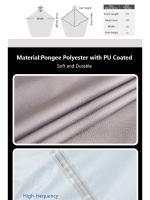 Poncho Impermeable para Exteriores Diseño Reflectante para Ciclismo, Escalada, Senderismo, Viajes - details 4