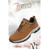 Nuevos Zapatos Originales De Senderismo De Cuero De Gamuza Para Exteriores Para Hombre, Zapatos De Viaje Para Senderismo, Zapatos De Caza, Zapatos Para Correr En El Rastro, Talla Grande 49 - details 5
