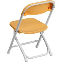 10 sillas Plegables de plástico para niños, Color borgoña, Juego de 10 - details 28