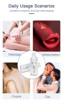 Leten 240ML a base de agua fácil de limpiar aceite de masaje lubricante íntimo para Anal Gay Oral hombres sexo crema para adultos - details 6