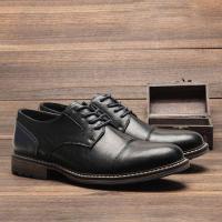 Zapatos casuales de negocios tendencia retro zapatos de cuero de gran tamaño - details 71
