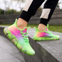 Nuevos Zapatos Casuales Para Hombre Transpirables Zapatillas Deportivas Ligeros Antideslizantes Clásicas Para Mujer Con Suela De TPU Y Mesh - details 7