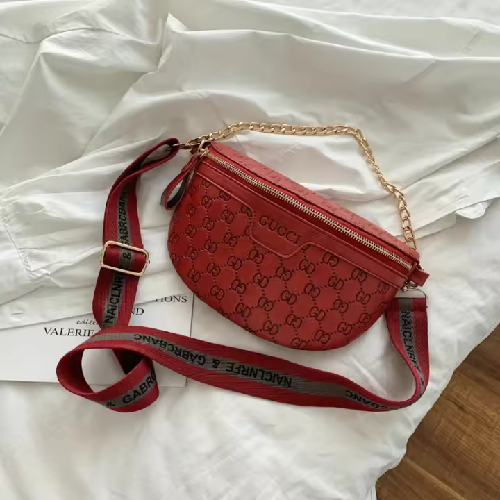 Bolso Cruzado Retro Informal Para Mujer, piñonera De Gran Capacidad, Estilo Coreano, Hombro Ancho Cómodo A La Moda - 1