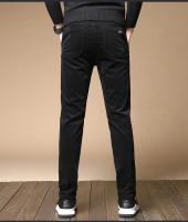 Pantalones de Veludo Cálidos de Invierno Moda de Negocios Casuales para Hombres Tela Elástica - details 15