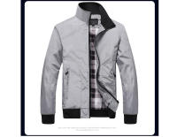 Chaqueta ligera para hombre, cazadora informal para exteriores, abrigos Bomber ajustados, ropa de trabajo de negocios, primavera y otoño - details 5
