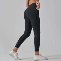 Hmidou-mallas de gimnasio con bolsillos para mujer, pantalones de Yoga, Fitness, cintura alta, Control de barriga, correr, entrenamiento - details 18