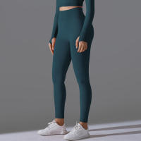 Pantalones de mujer, leggings, glúteos melocotón, pantalones de yoga desnudos de cintura alta - details 37